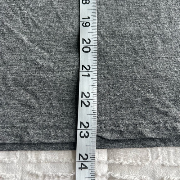 J Crew Scoop neck Drapey Tank Top Great Basic Staple Gray Large - Picture 6 of 6